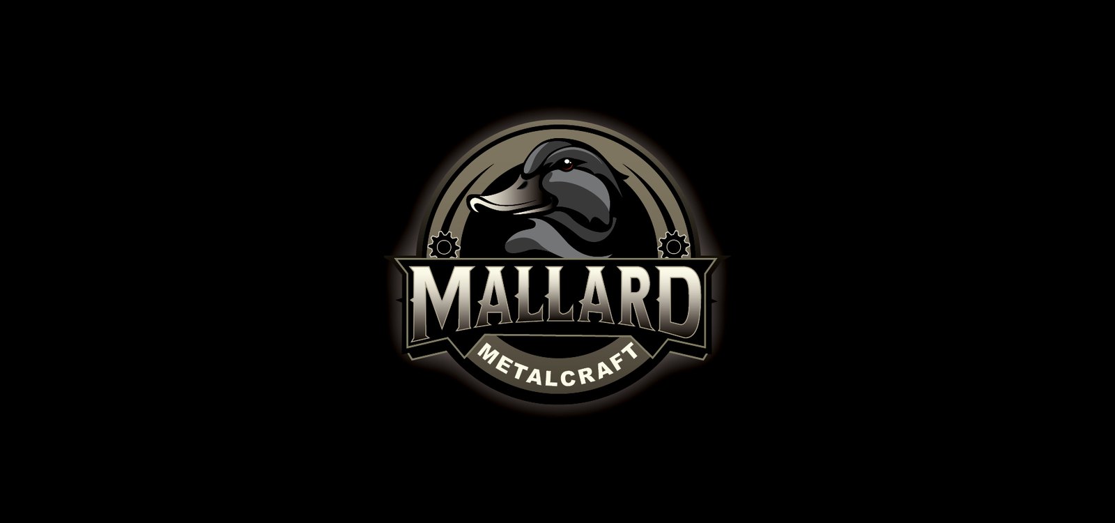 Mallard Metalcraft logo on a black background